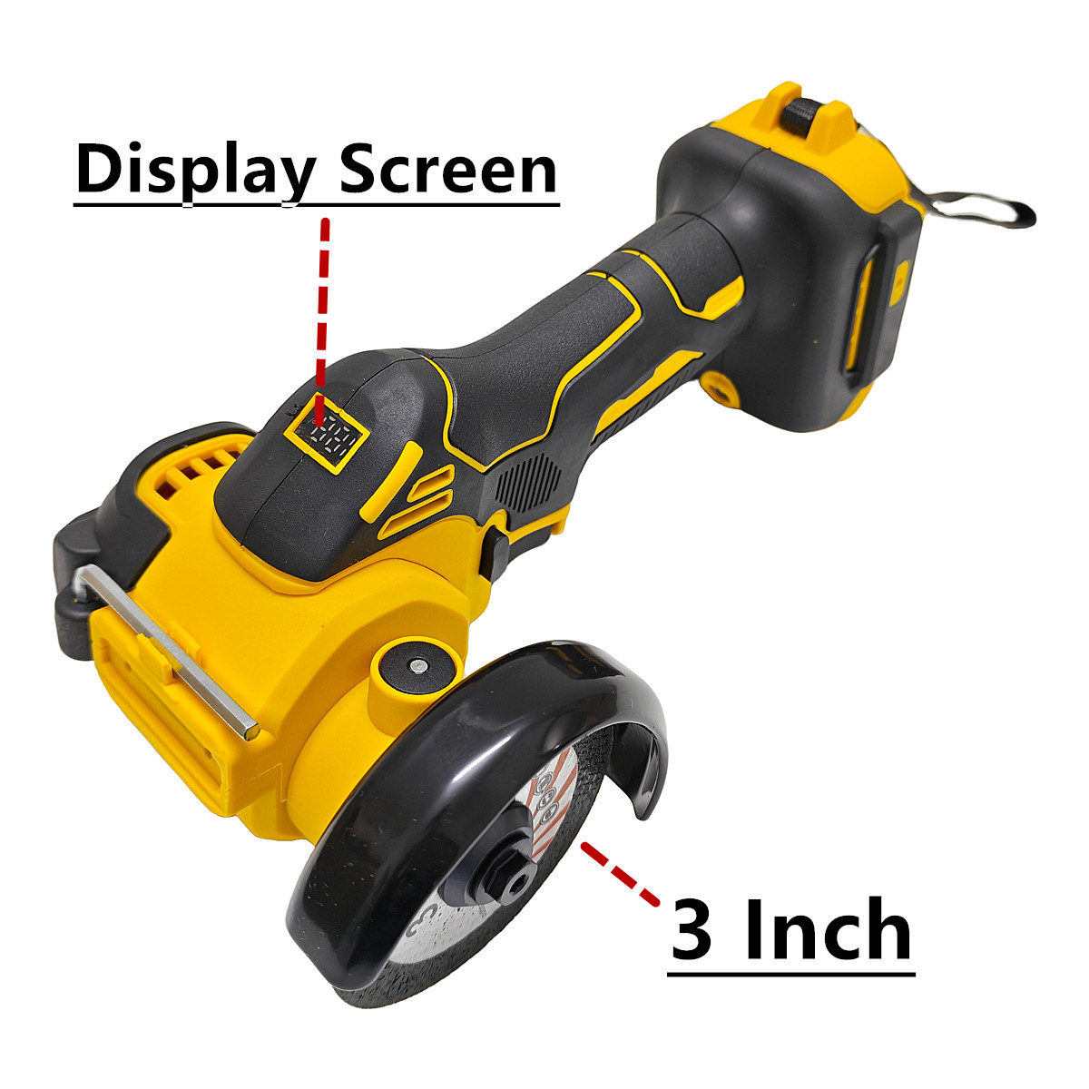 Brushless Angle Grinder 3 Inch - огляд і ціна Brushless Angle Grinder Battery Powered